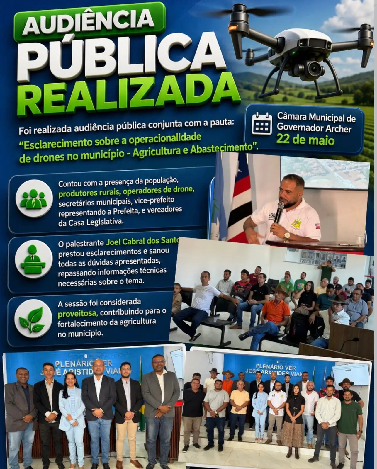 Audiência Pública Realizada ✅