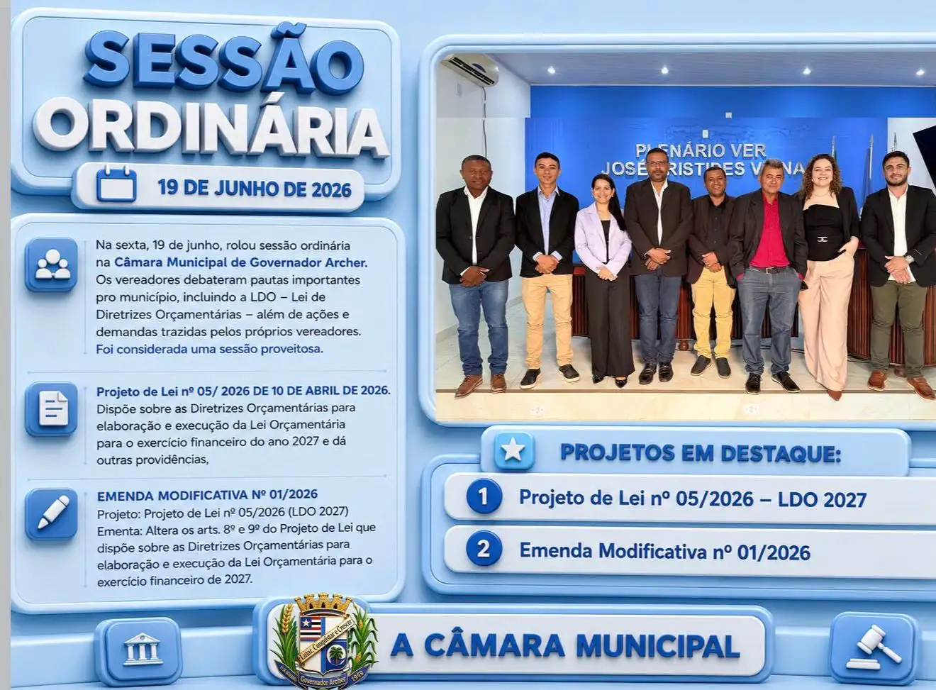Sessão Ordinária