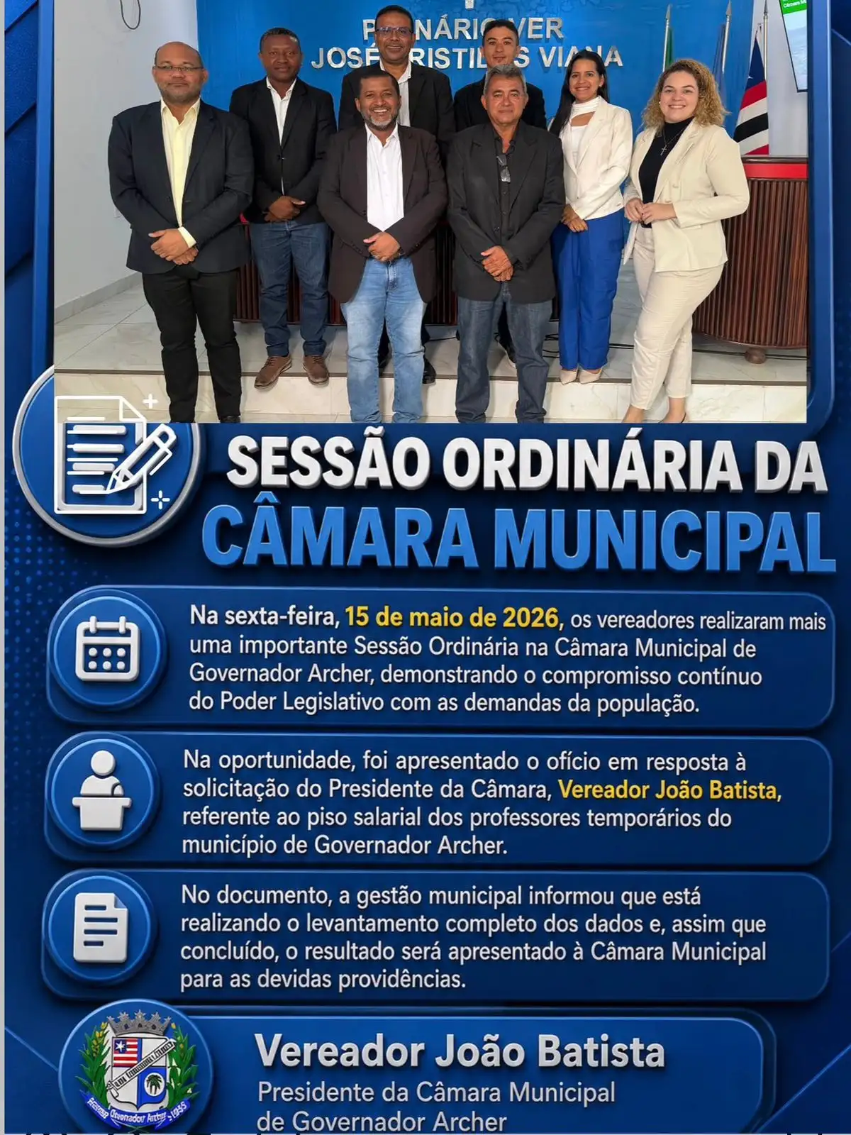 Sessão Ordinária
