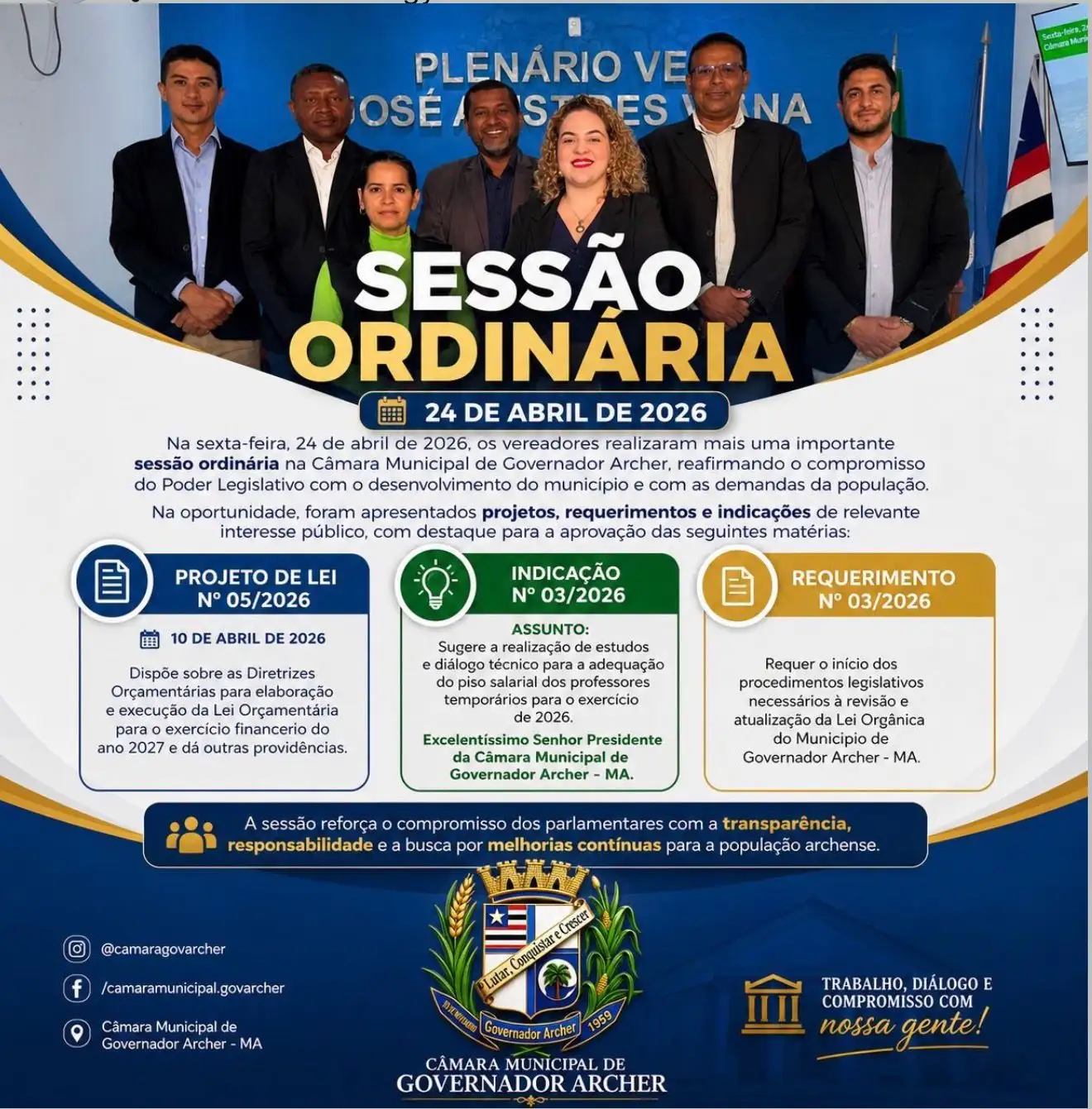 Sessão Ordinária