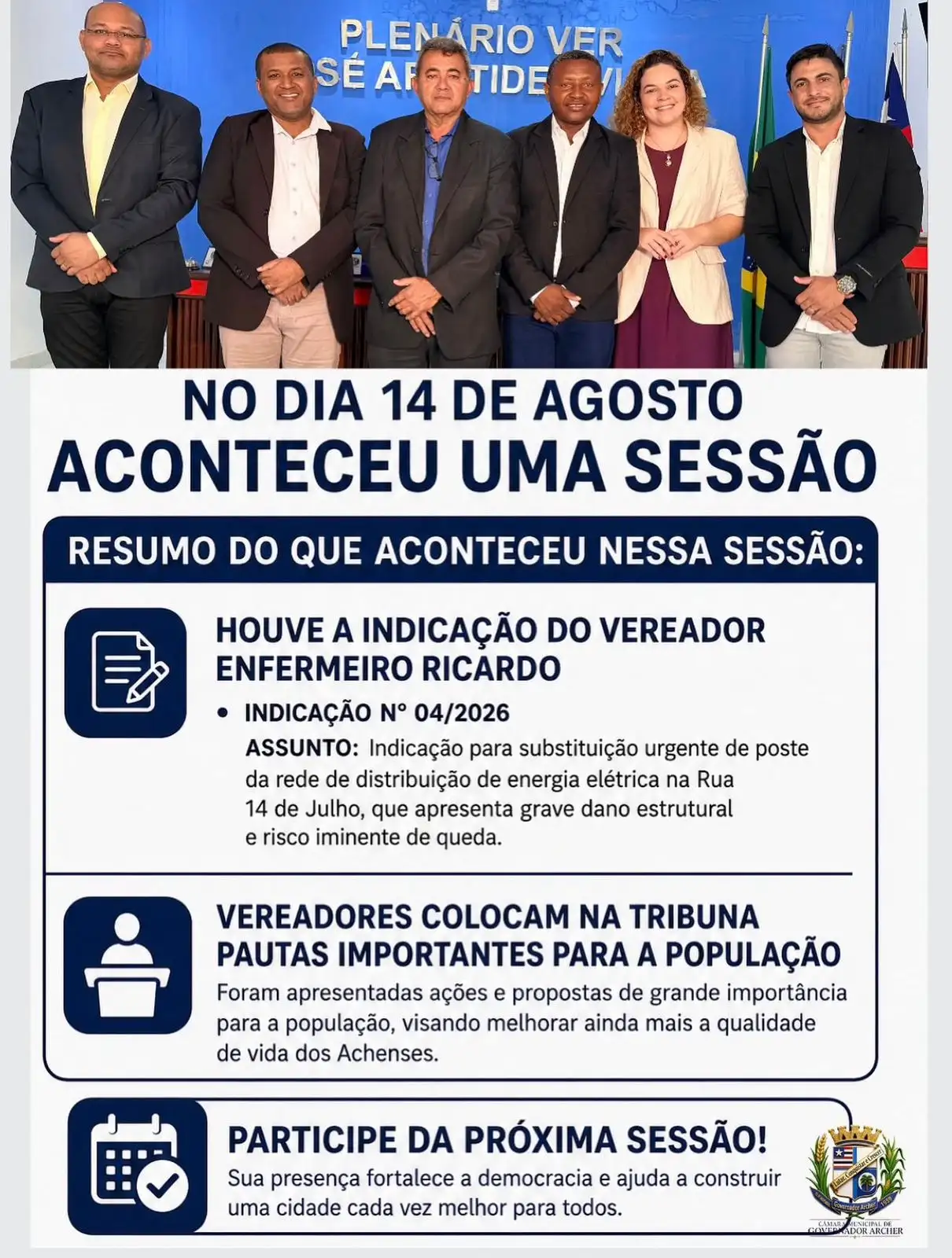 Sessão Ordinária